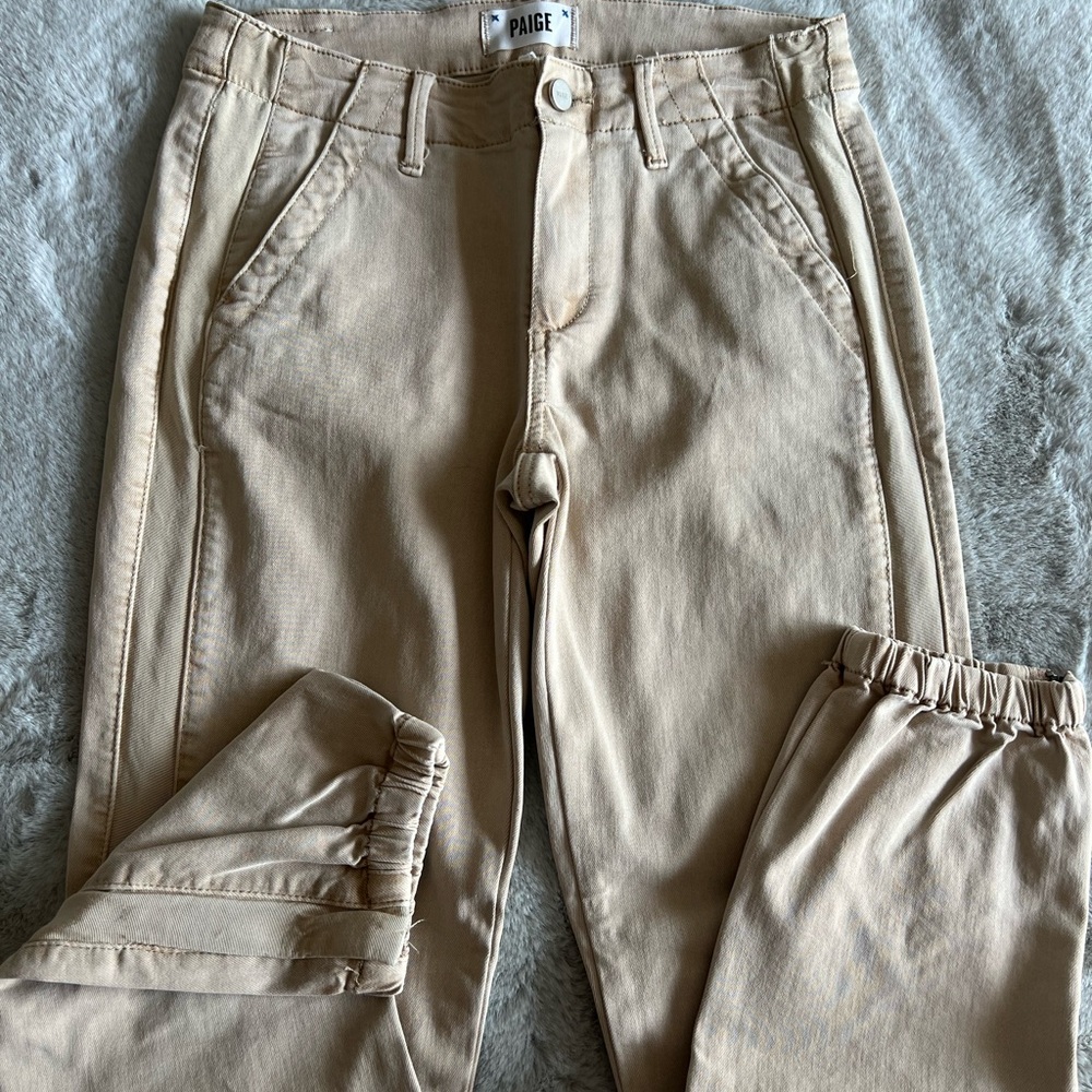 PAIGE Light Tan Trousers